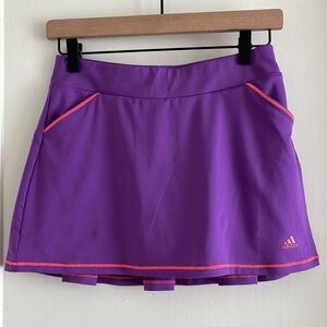 Adidas Girls Ultimate Skort Kids Size 11 - 12 Golf Tennis Cheer 11Y 12Y